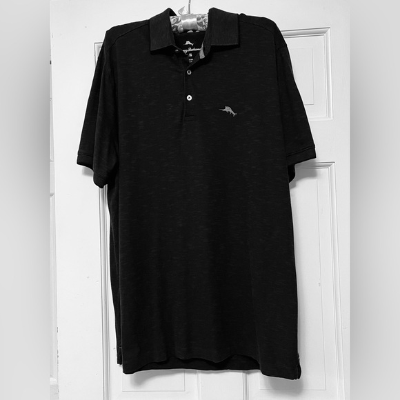 Tommy Bahama Other - Tommy Bahama Black Polo Shirt